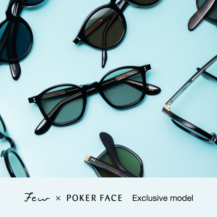 few × POKER FACE偏光調光サングラス入荷