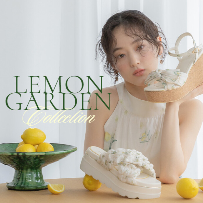 【RANDA（ランダ）】日差しをたっぷり浴びたレモンを洗練された表情に落とし込んで “LEMON GARDEN Collection”〈5月上旬より順次発売〉🍋