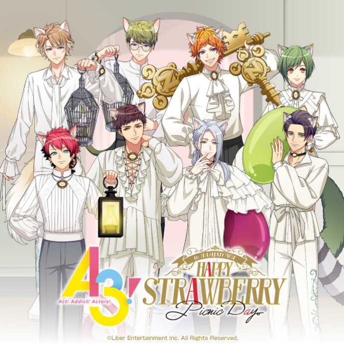 A3! in NAMJATOWN HAPPY STRAWBERRY PICNIC DAY