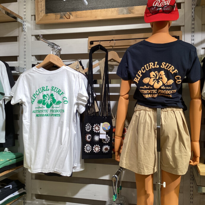 【RIP CURL】ムラサキスポーツ限定！可愛いレディースTシャツ入荷しました！