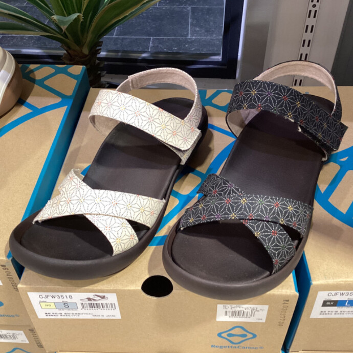 【新作入荷】大人可愛い和柄サンダルRegettaCanoe（リゲッタカヌー）