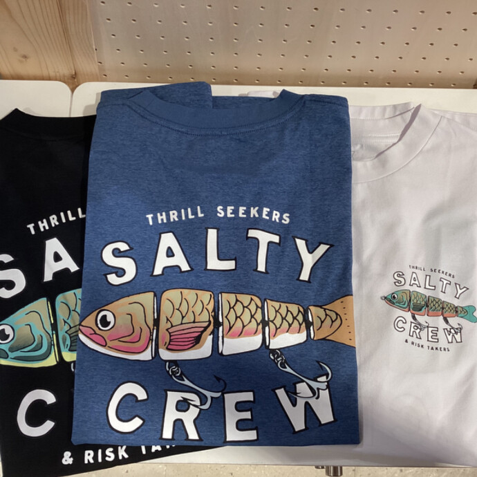 【SALTY CREW】水陸両用！釣りやアウトドアに最適な高機能グラフィック半袖Tシャツ入荷