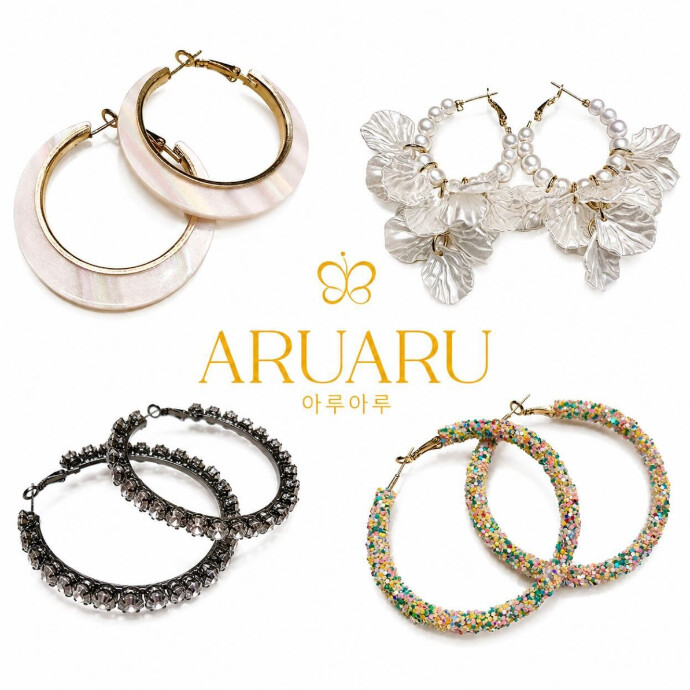 夏におすすめ🌞フープピアス