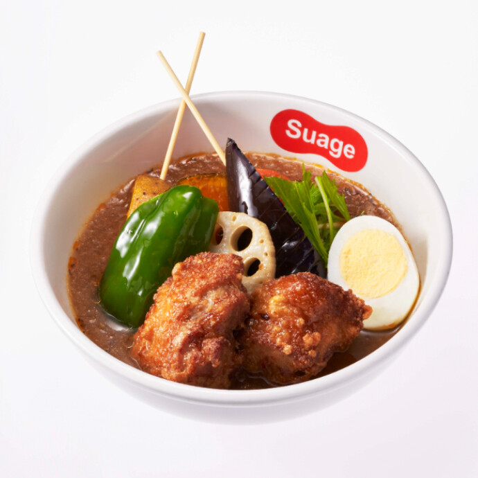 Suage人気商品！「自家製ザンギと7種の野菜カレー」をご紹介！