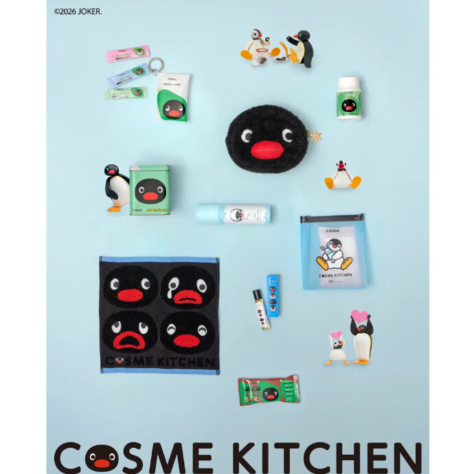 6/25〜PINGU™ × Cosme Kitchen
