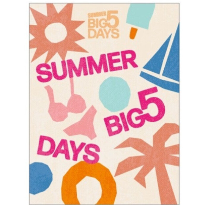 SUMMER　BIG５DAYs！