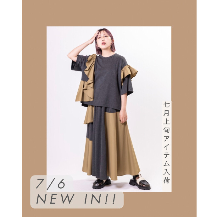 7/6(月) NEW IN!!