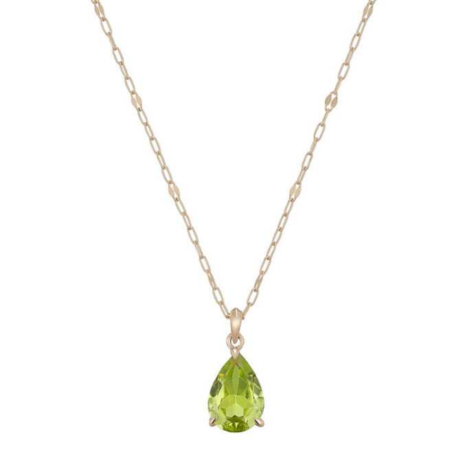 【8月の誕生石】ギフトにオススメ！ペリドットネックレス💚