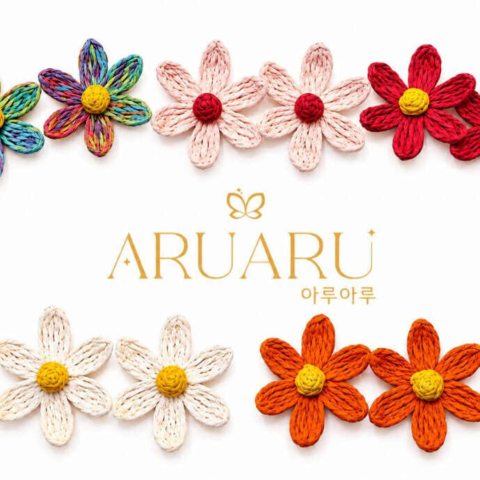 夏におすすめ🌞フラワーピアス🌼