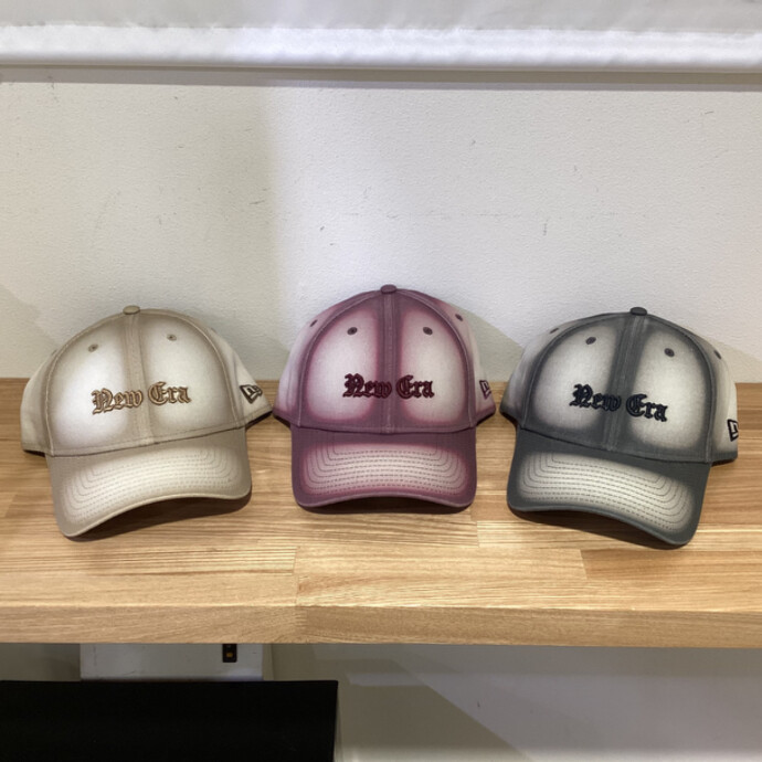 NEW ERA グラデーション加工キャップ入荷！