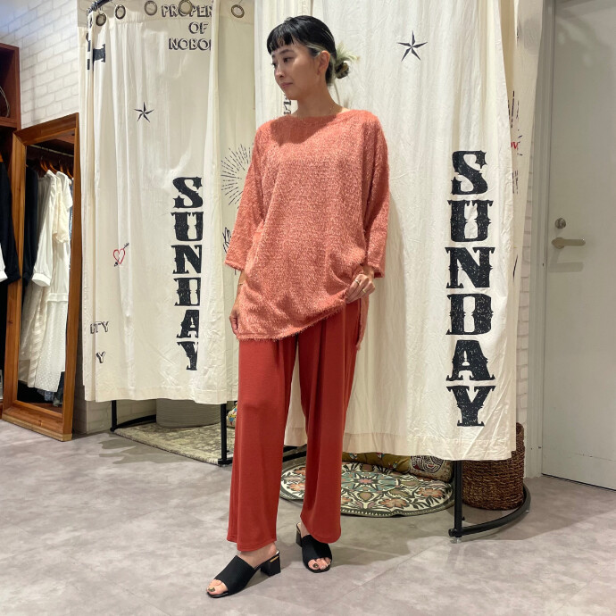 SHEER SHAGGY TOP