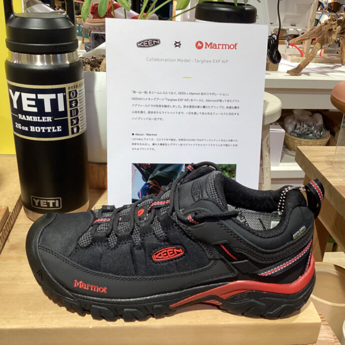 【KEEN × Marmot コラボ｜トレッキングシューズ入荷！】