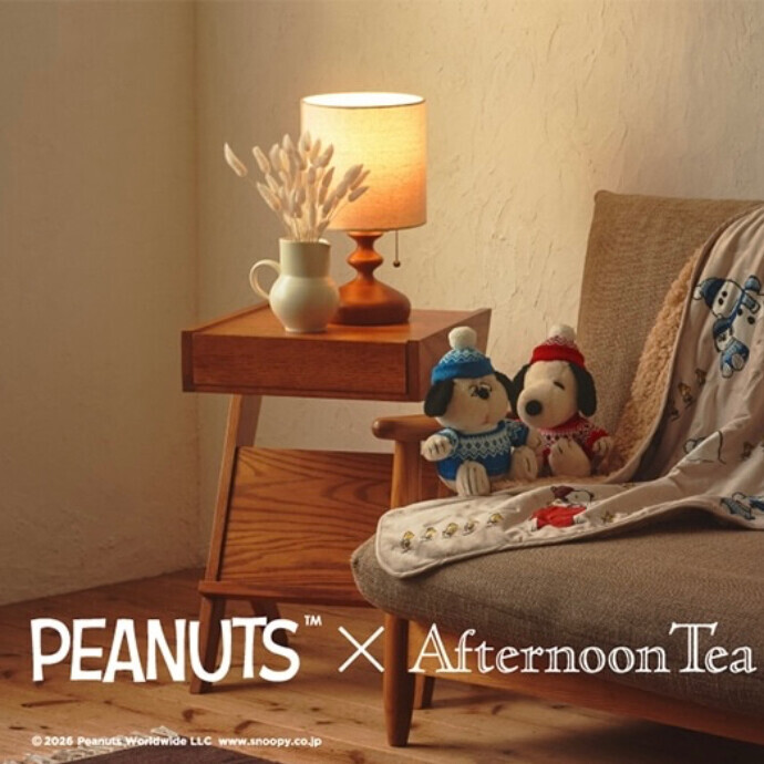 【本日発売！】PEANUTS × Afternoon Tea