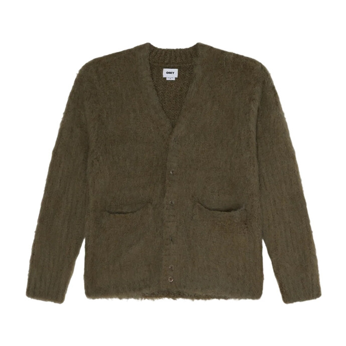 OBEY PATRON CARDIGAN