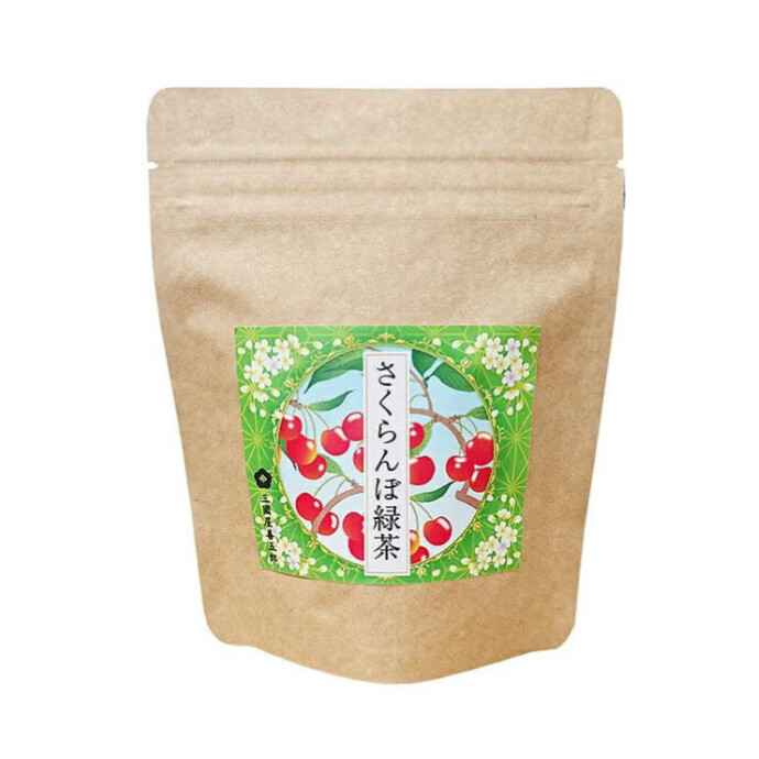 まもなく終売　さくらんぼ緑茶　販売中