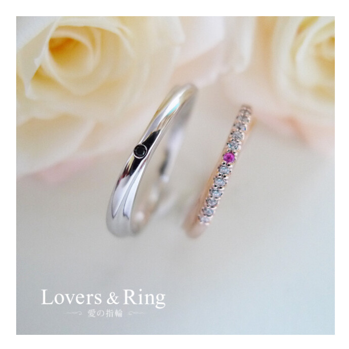 Lovers&Ring♡K10ペアリング