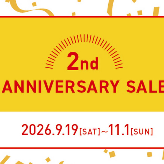 ４F スーツスクエア　金沢フォーラス店 2周年SALE開催中🎊🎊