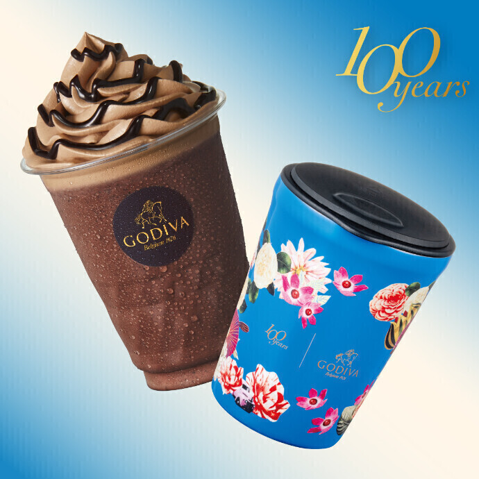 ディバ100周年限定タンブラー！！​  「ゴディバ100周年タンブラー＆エクアドル カカオ71％ ダークチョコレート ショコリキサー」発売