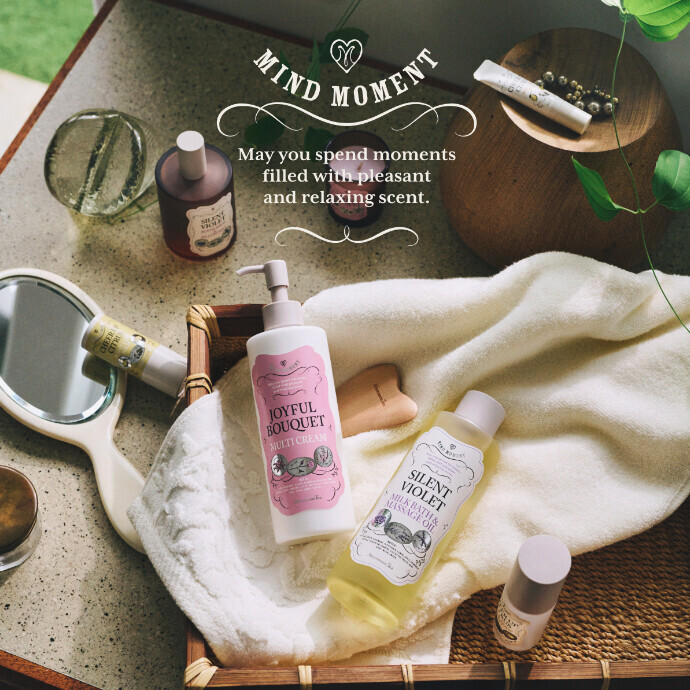 その日の気分で選べるフレグランスシリーズ「MIND MOMENT」が登場！
