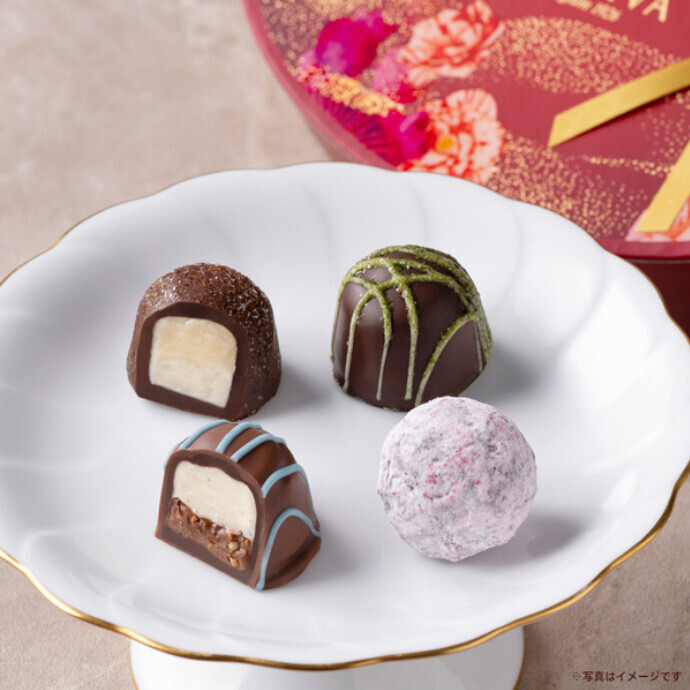 ディバ創業100周年記念！ゴディバのシェフが花咲かせた、アートとチョコレートの特別な物語『100周年 シェフ meets アート トリュフ コレクション』