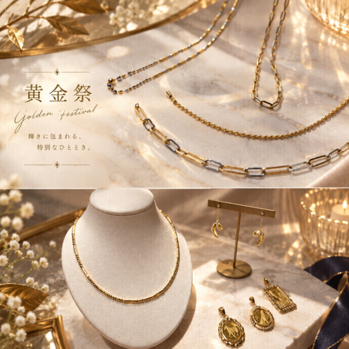 2ヶ月限定開催！黄金祭✨