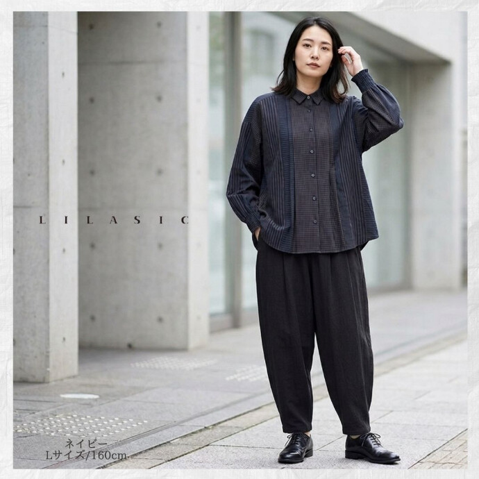 柄の組み合わせがレアなシャツ