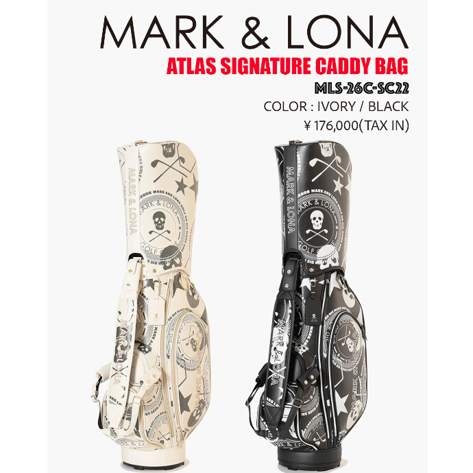 MARK&LONAからキャディバッグが入荷