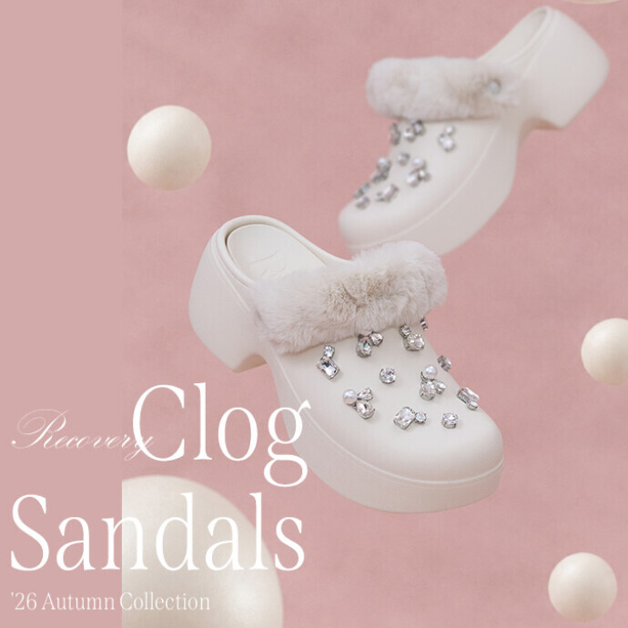 【RANDA（ランダ）】今季注目のクロッグサンダルを、RANDAらしい“大人フェミニン”なデザインへ昇華 “Recovery Clog Sandal”登場👡