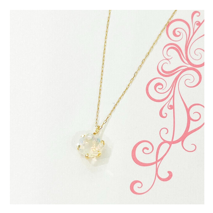 10月誕生石♡オパールネックレス