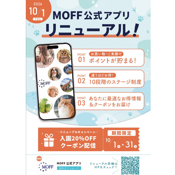 MOFF公式アプリ リニューアル！
