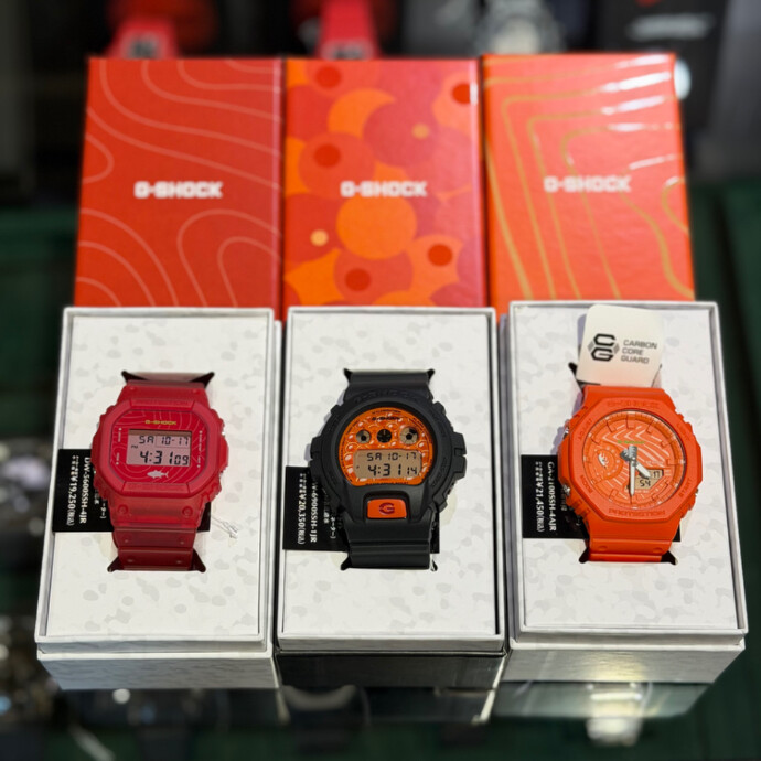 G-SHOCKから、日本の食文化「寿司」をモチーフにしたポップでストリート感あふれる新作メイドインジャパンモデルが仲間入り！