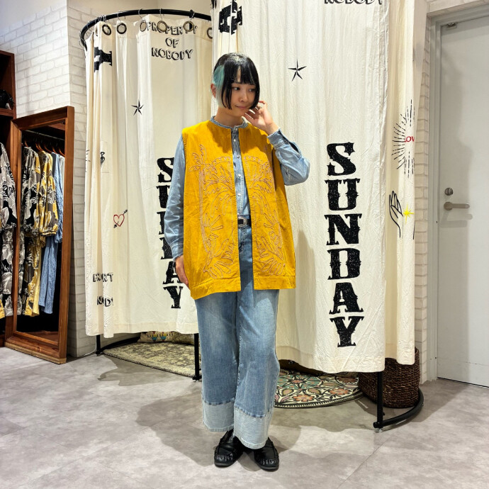 EMBROIDERY VEST