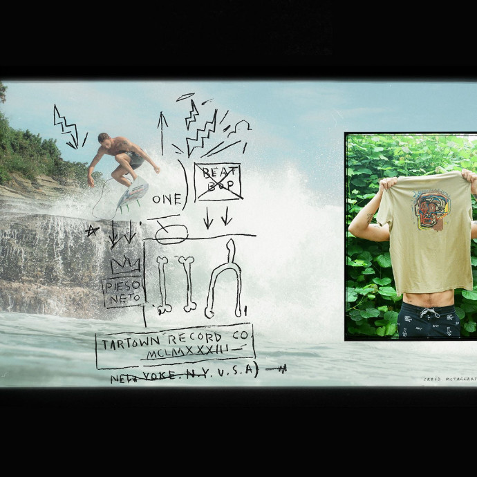 BILLABONG【BILLABONG LAB×Jean-Michel Baspuiat】CIGARS LT ボードショーツ/サーフトランクス