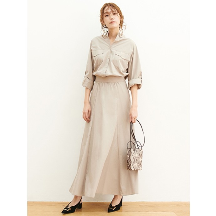 こなれた着こなしが叶うシャツワンピース ショップニュース 那覇オーパ