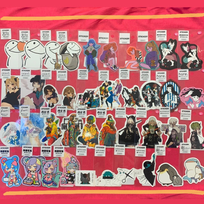 クリエイターズコラボステッカーが新登場 ショップニュース 三宮オーパ