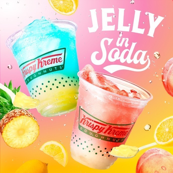 ジェリーが口の中でチュルンと弾ける「ジェリーinソーダ」2種が登場!