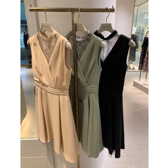 レースコンビミニワンピース ショップニュース 心斎橋オーパ