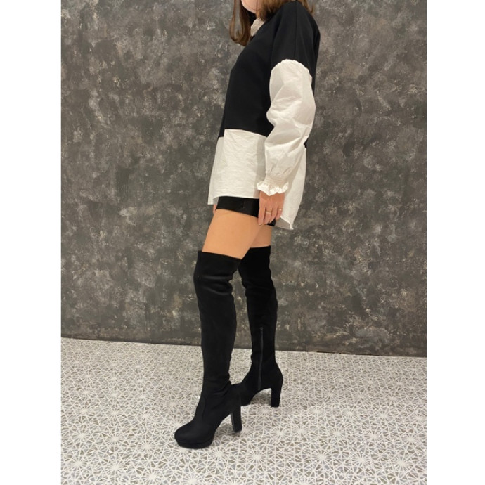 ストーム付きストレッチニーハイブーツ ショップニュース 河原町オーパ