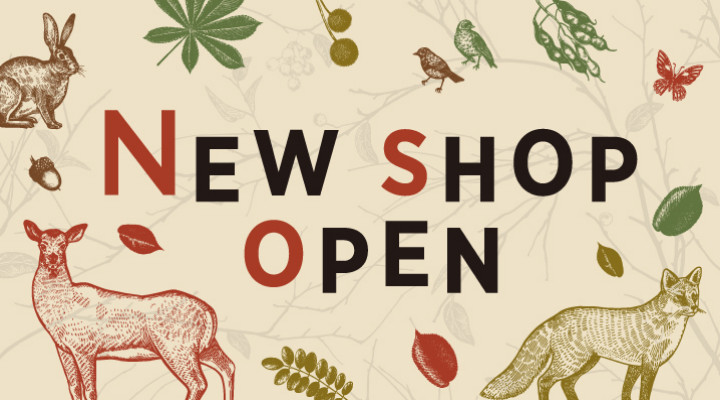 NEW SHOP
続々オープン!