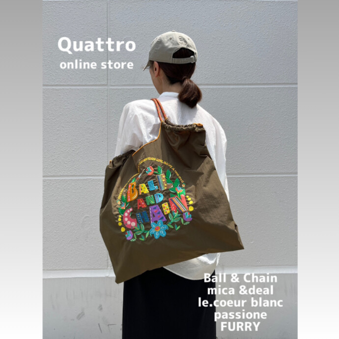 「Quattro onlinestore」　POPUP SHOP