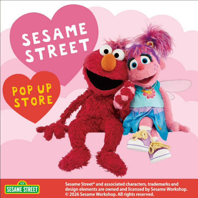 セサミストリート Pop Up Store
