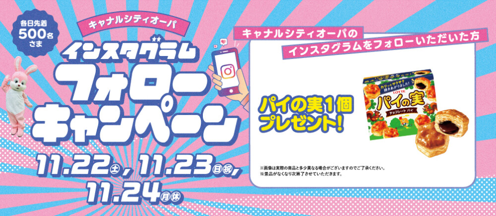 インスタグラムフォローキャンペーン