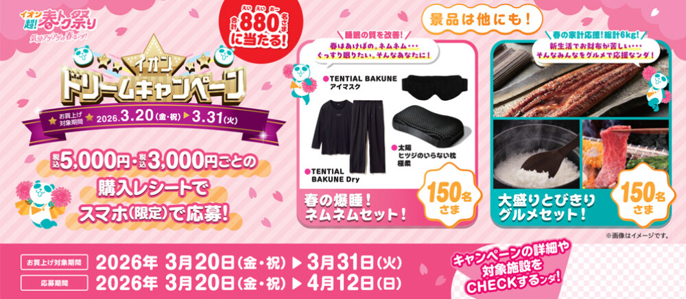 イオンドリームキャンペーン