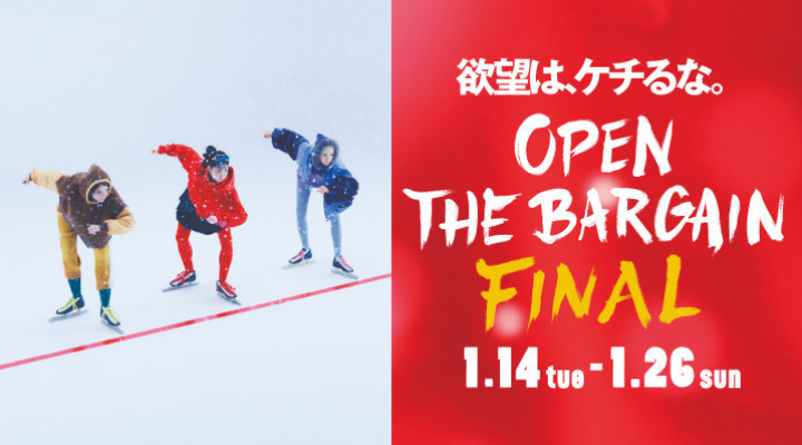 OPEN THE BARGAIN FINAL