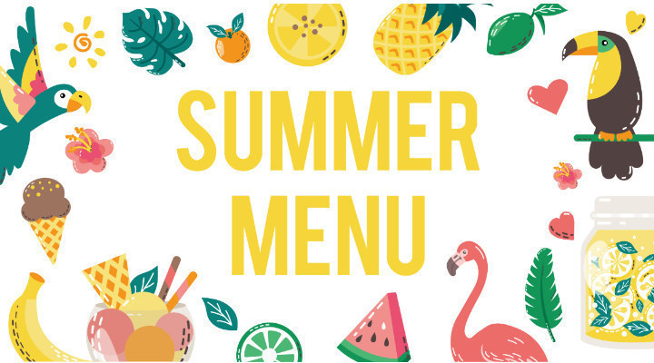 2020 SUMMER MENU