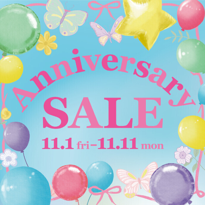 ANNIVERSARY　SALE