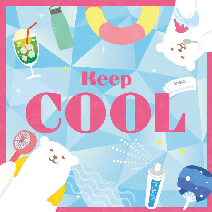 暑さに負けない🍧Keep COOLグッズ&メニュー