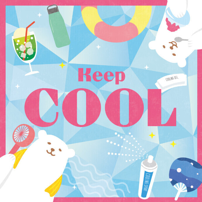 暑さに負けない🍧Keep COOLグッズ&メニュー