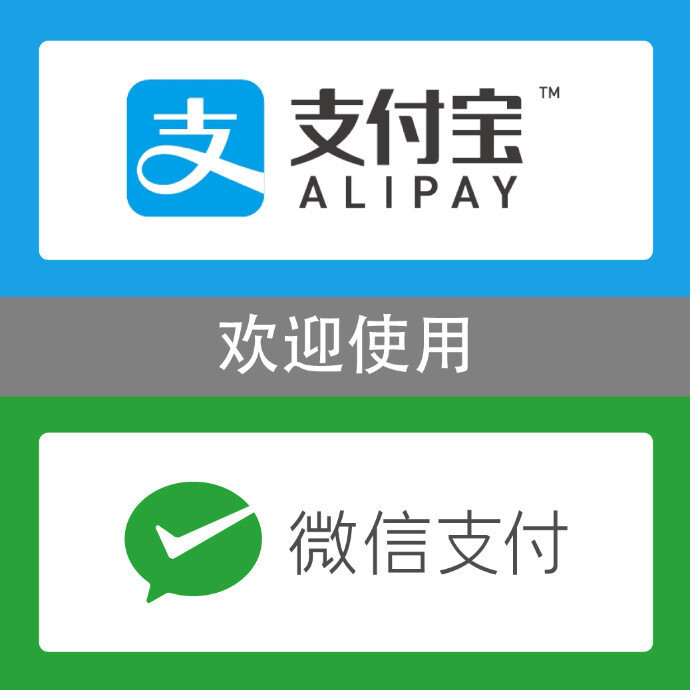 欢迎使用微信支付和支付宝 (ALIPAY・WeChatPayのご案内）
