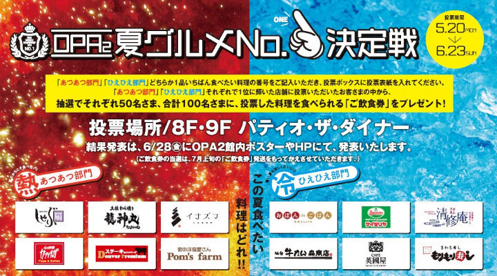 夏グルメNo.1決定戦